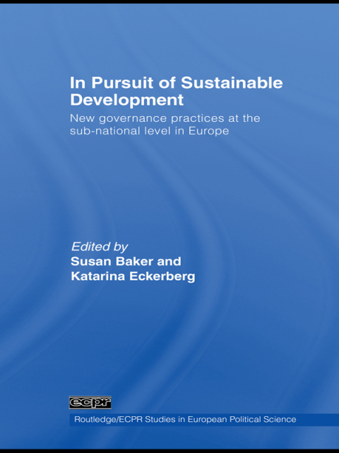 Cover image for book In Pursuit of Sustainable Development