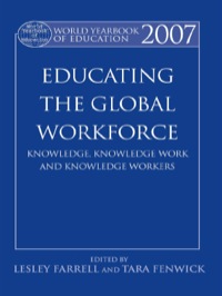 Cover image: World Yearbook of Education 2007 1st edition 9780415416030