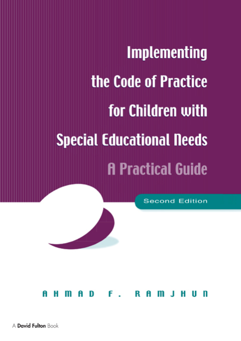 Cover image for book Implementing the Code of Practice for Children with Special Educational Needs