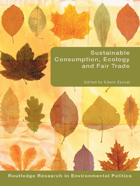 Cover image for book Sustainable Consumption, Ecology and Fair Trade