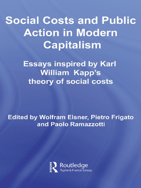 Cover image for book Social Costs and Public Action in Modern Capitalism