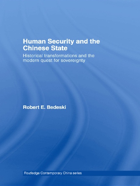 Cover image for book Human Security and the Chinese State