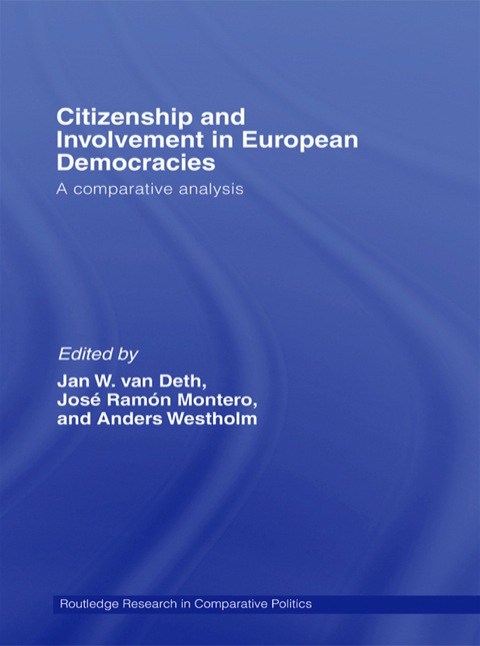 Cover image for book Citizenship and Involvement in European Democracies