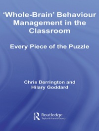 Cover image: 'Whole-Brain' Behaviour Management in the Classroom 1st edition 9780415411813