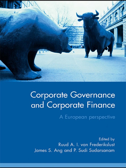 Cover image for book Corporate Governance and Corporate Finance