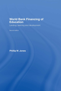 صورة الغلاف: World Bank Financing of Education 2nd edition 9780415404761