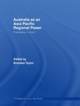 Australia as an Asia-Pacific Regional Power