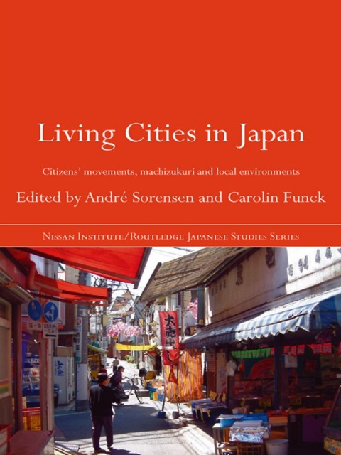 Cover image for book Living Cities in Japan