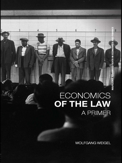 Cover image for book Economics of the Law