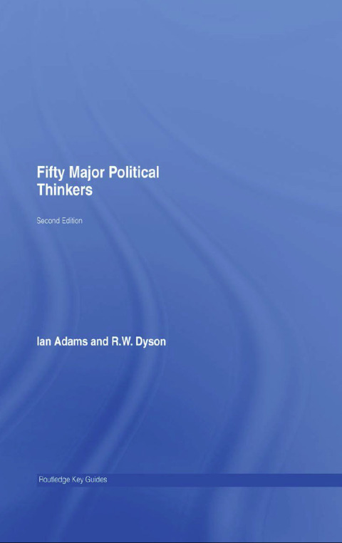 Fifty Major Political Thinkers 