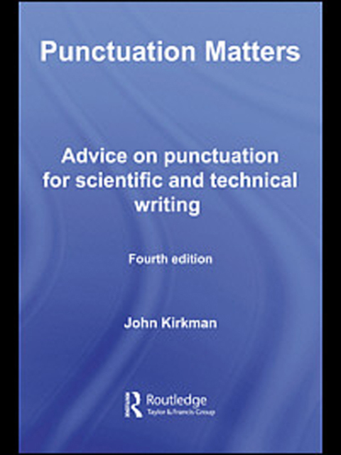 Cover image for book Punctuation Matters