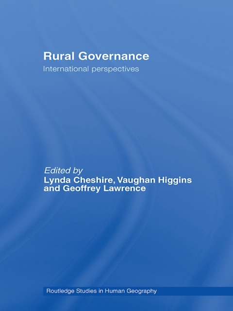Cover image for book Rural Governance