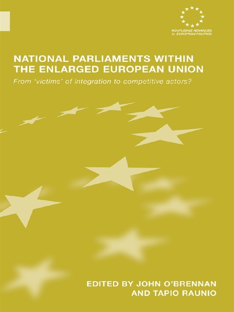 Cover image for book National Parliaments within the Enlarged European Union