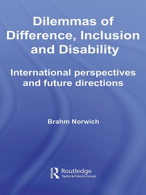 Cover image for book Dilemmas of Difference, Inclusion and Disability