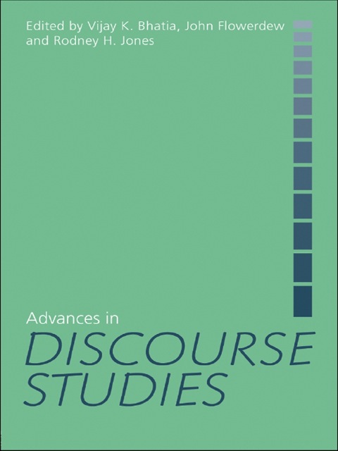 Cover image for book Advances in Discourse Studies