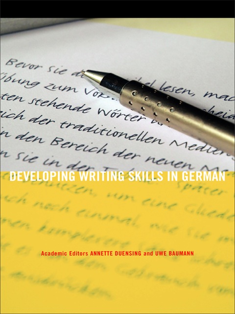 Cover image for book Developing Writing Skills in German