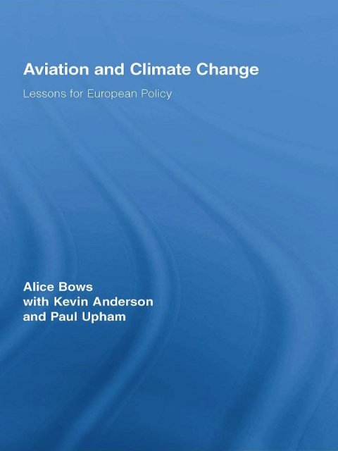 Aviation and Climate Change 
