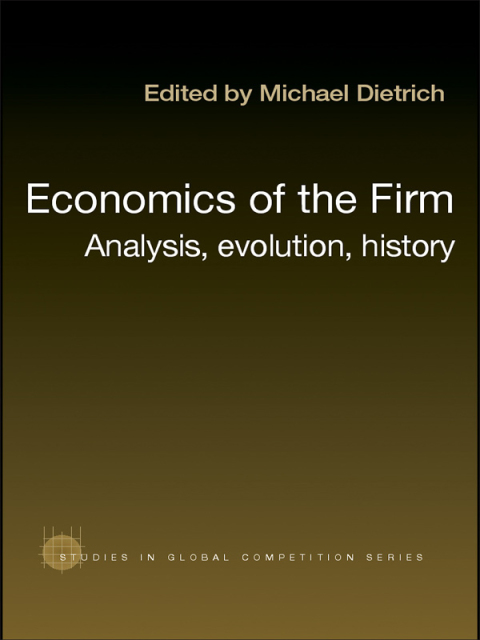 Cover image for book Economics of the Firm