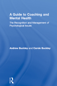 Cover image: A Guide to Coaching and Mental Health 1st edition 9780415394581