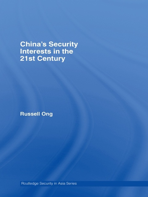 Cover image for book China's Security Interests in the 21st Century