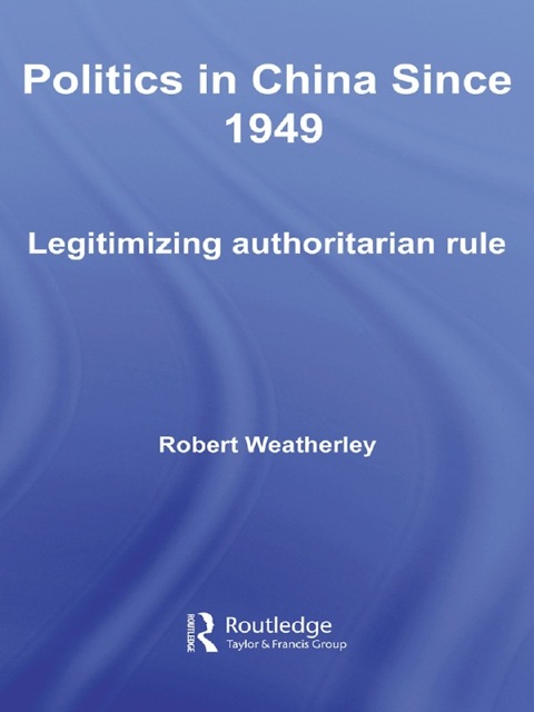 Cover image for book Politics in China since 1949