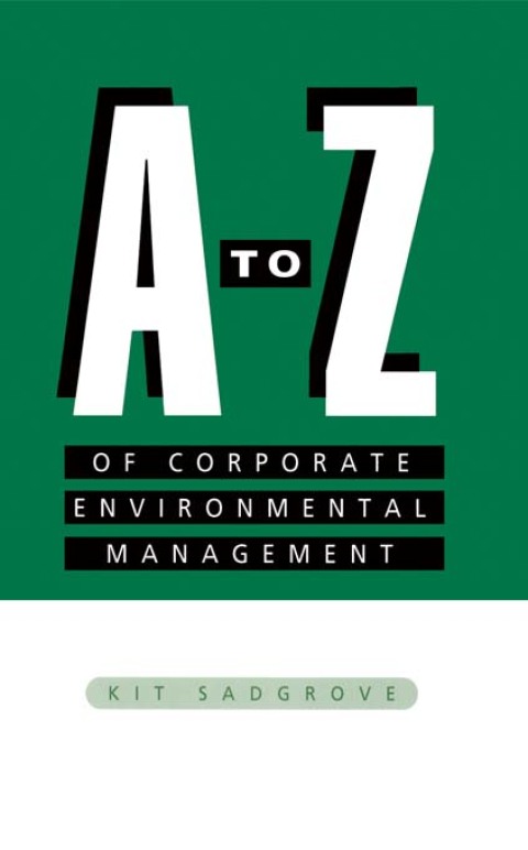 Cover image for book A-Z of Corporate Environmental Management