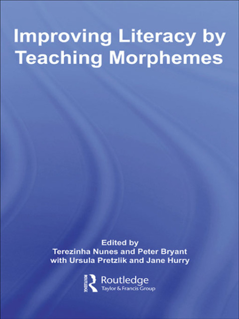 Cover image for book Improving Literacy by Teaching Morphemes