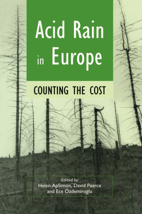 Cover image for book Acid Rain in Europe