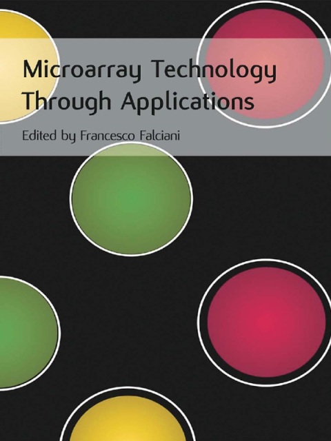 Cover image for book Microarray Technology Through Applications