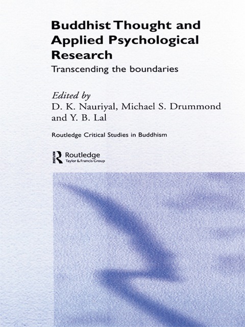 Cover image for book Buddhist Thought and Applied Psychological Research