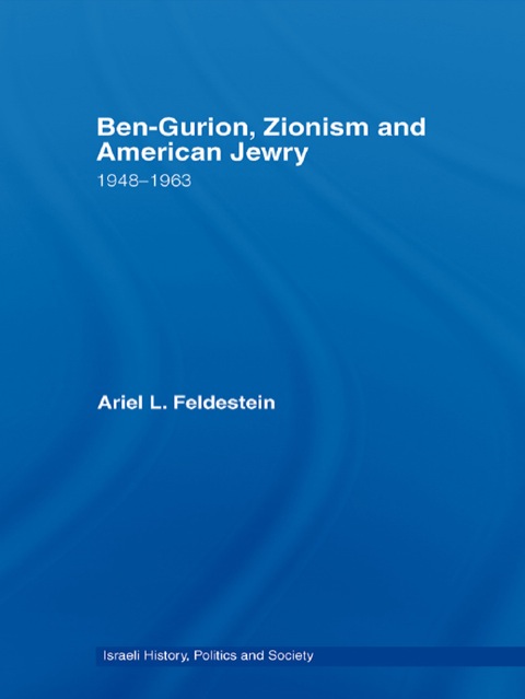 Cover image for book Ben-Gurion, Zionism and American Jewry