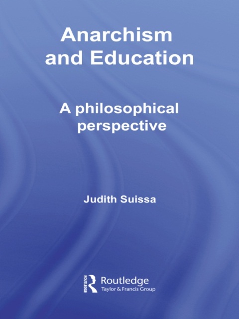 Cover image for book Anarchism and Education