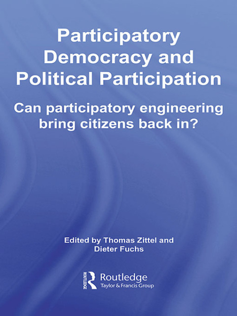 Cover image for book Participatory Democracy and Political Participation