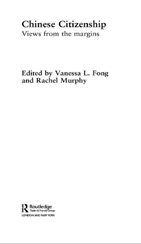 Cover image for book Chinese Citizenship