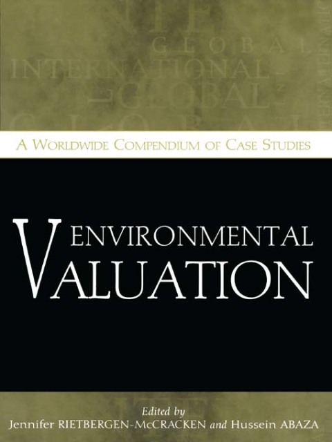 Cover image for book Environmental Valuation