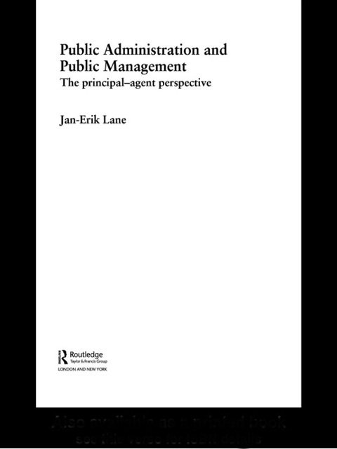 Cover image for book Public Administration & Public Management