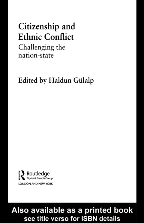 Cover image for book Citizenship and Ethnic Conflict
