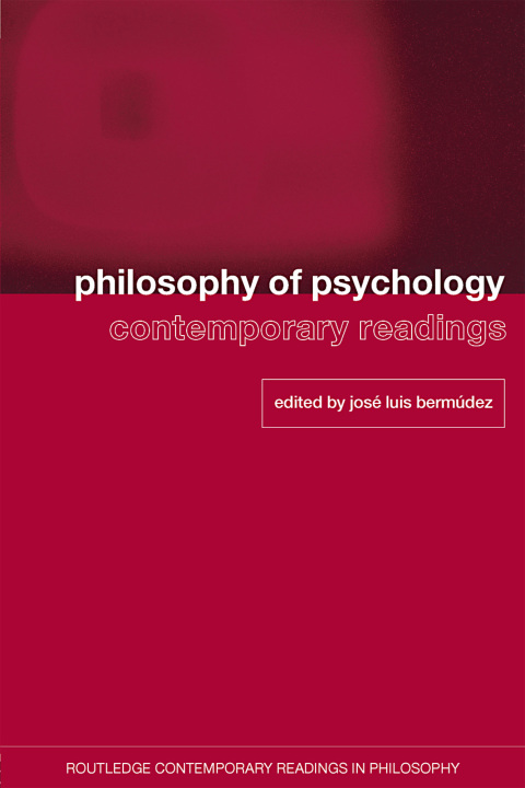 Cover image for book Philosophy of Psychology: Contemporary Readings
