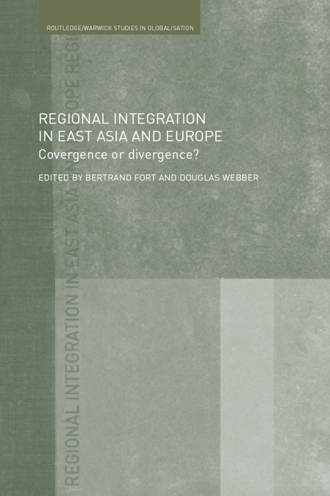 Cover image for book Regional Integration in East Asia and Europe