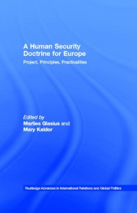 Cover image: A Human Security Doctrine for Europe 1st edition 9780415479547