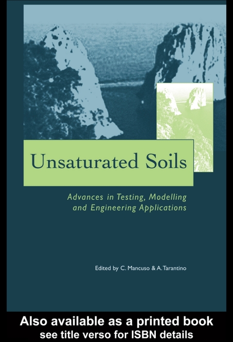 Cover image for book Unsaturated Soils - Advances in Testing, Modelling and Engineering Applications