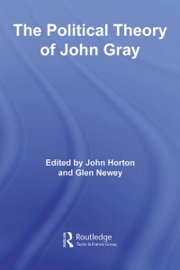 Cover image: The Political Theory of John Gray 1st edition 9780415366472