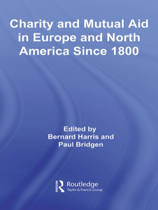 Charity and Mutual Aid in Europe and North America since 1800