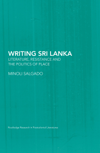 Cover image: Writing Sri Lanka 1st edition 9780415364188