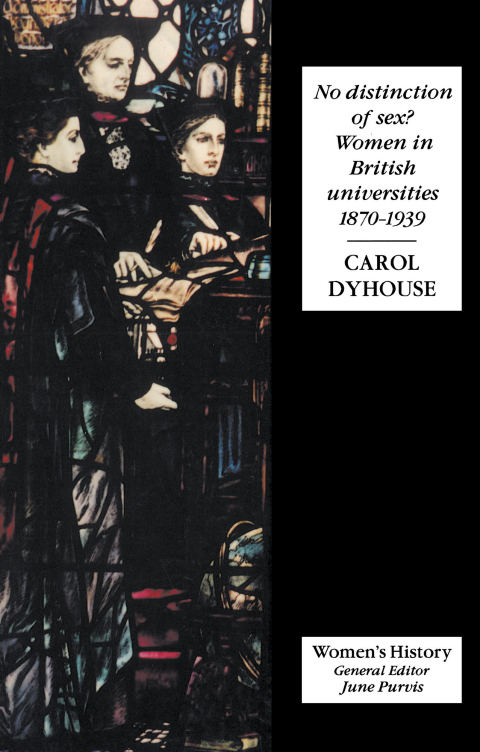 Cover image for book No Distinction Of Sex?