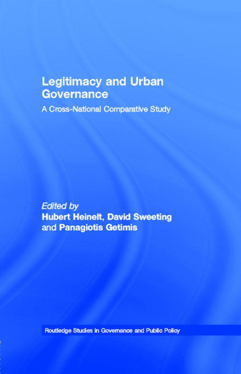 Cover image for book Legitimacy and Urban Governance