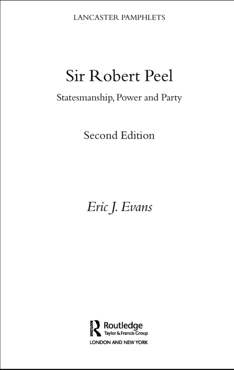 Sir Robert Peel 
