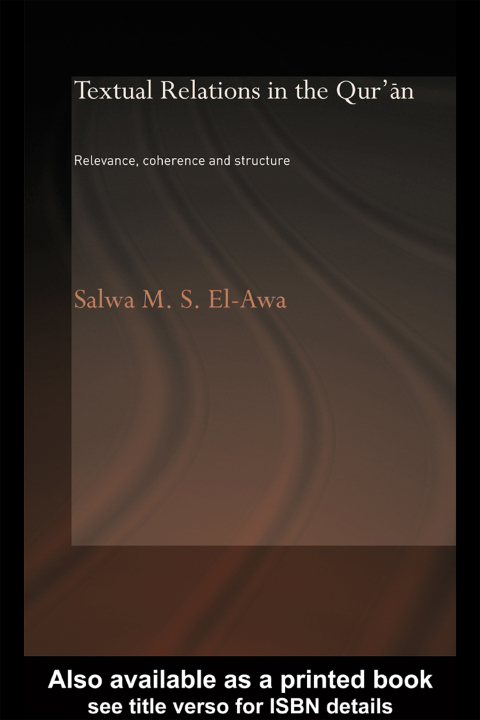 Cover image for book Textual Relations in the Qur'an
