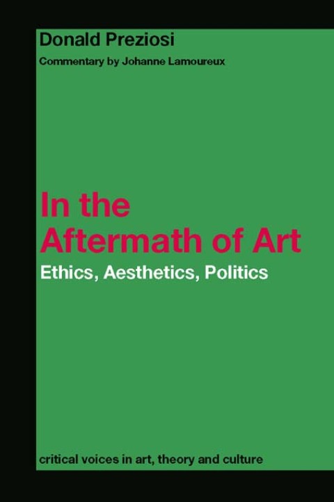 Cover image for book In the Aftermath of Art