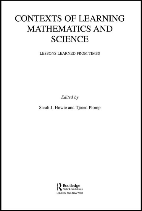Cover image for book Contexts of Learning Mathematics and Science